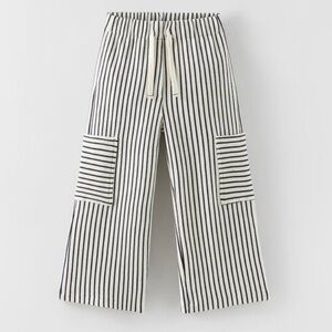 Zara | Striped Structured Culottes - Girls 9